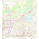 United States Geological Survey Thonotosassa, FL (1974, 24000-Scale) digital map