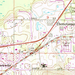 United States Geological Survey Thonotosassa, FL (1974, 24000-Scale) digital map