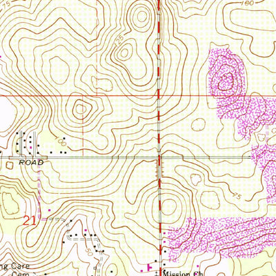 United States Geological Survey Thonotosassa, FL (1974, 24000-Scale) digital map