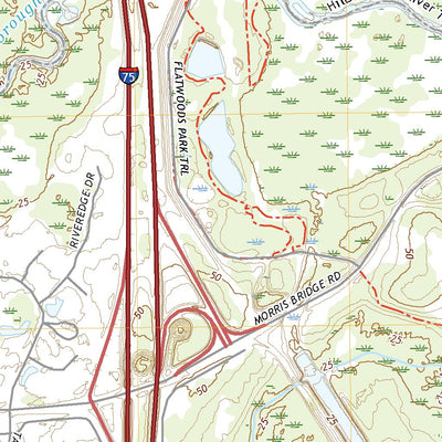 United States Geological Survey Thonotosassa, FL (2021, 24000-Scale) digital map