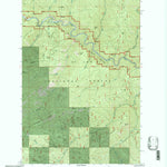 United States Geological Survey Thor Mountain, ID (1995, 24000-Scale) digital map
