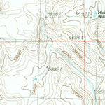 United States Geological Survey Thorn Creek Reservoir, ID (1986, 24000-Scale) digital map