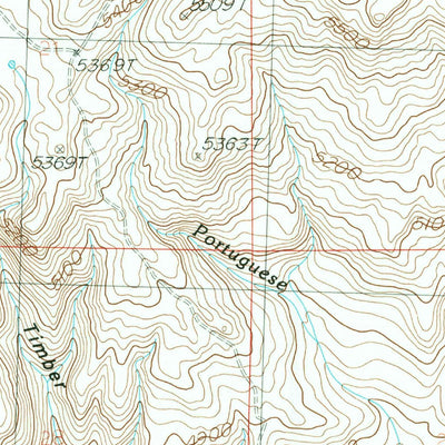 United States Geological Survey Thorn Creek Reservoir, ID (1986, 24000-Scale) digital map