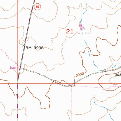 United States Geological Survey Thorn Creek SW, ID (1957, 24000-Scale) digital map