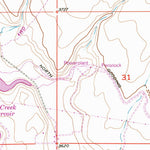United States Geological Survey Thorn Creek SW, ID (1957, 24000-Scale) digital map