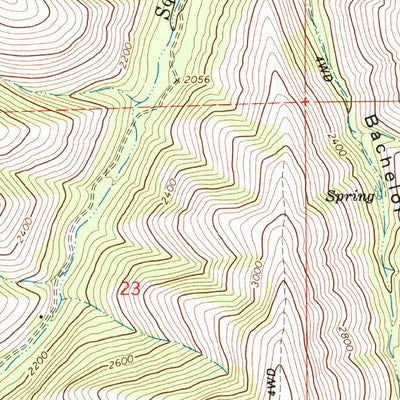 United States Geological Survey Thorn Hollow, OR (1964, 24000-Scale) digital map