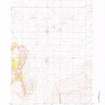 United States Geological Survey Thorn Lake, OR (1981, 24000-Scale) digital map