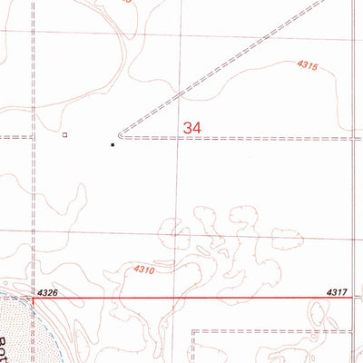 United States Geological Survey Thorn Lake, OR (1981, 24000-Scale) digital map