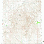 United States Geological Survey Thorn Peak, AZ (1967, 24000-Scale) digital map