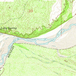 United States Geological Survey Thornberry, TX-OK (1972, 24000-Scale) digital map
