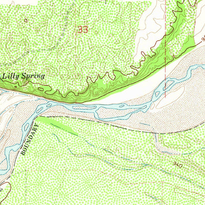 United States Geological Survey Thornberry, TX-OK (1972, 24000-Scale) digital map