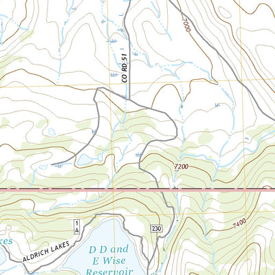 United States Geological Survey Thornburgh, CO (2022, 24000-Scale) digital map