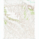 United States Geological Survey Thornburgh Gulch, CO (1969, 24000-Scale) digital map