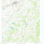 United States Geological Survey Thorndale, TX (1964, 24000-Scale) digital map