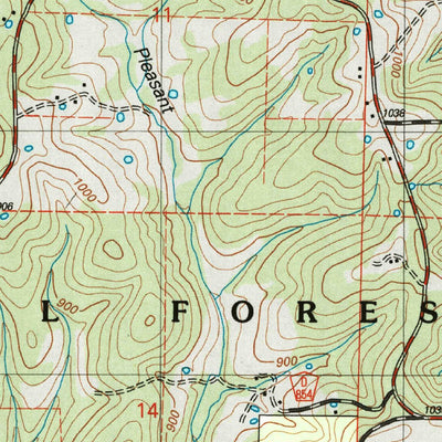 United States Geological Survey Thornfield, MO (2004, 24000-Scale) digital map