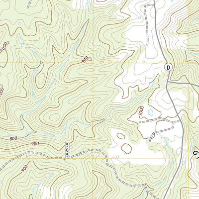 United States Geological Survey Thornfield, MO (2021, 24000-Scale) digital map
