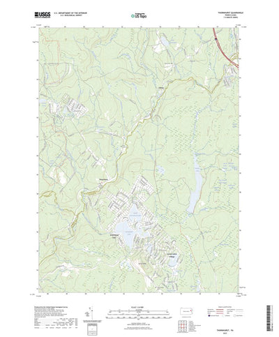 United States Geological Survey Thornhurst, PA (2023, 24000-Scale) digital map