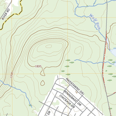 United States Geological Survey Thornhurst, PA (2023, 24000-Scale) digital map