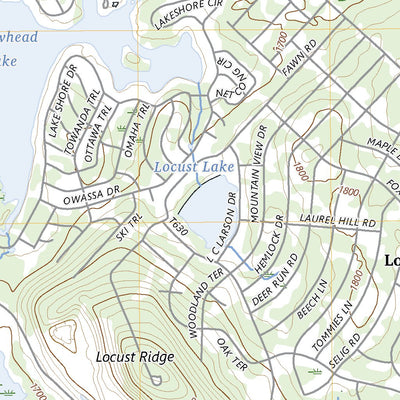 United States Geological Survey Thornhurst, PA (2023, 24000-Scale) digital map