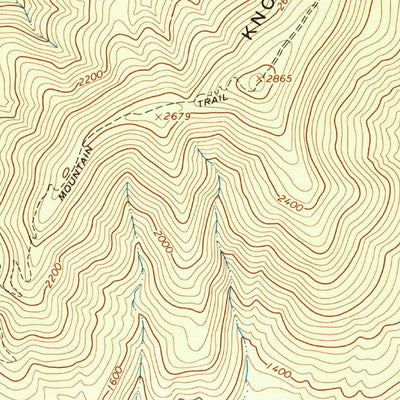 United States Geological Survey Thornton Gap, VA (1965, 24000-Scale) digital map