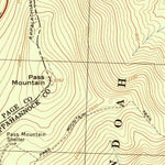 United States Geological Survey Thornton Gap, VA (1994, 24000-Scale) digital map