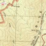 United States Geological Survey Thornton Gap, VA (1994, 24000-Scale) digital map