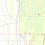 United States Geological Survey Thornton, MS (1982, 24000-Scale) digital map