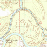 United States Geological Survey Thornton, MS (1982, 24000-Scale) digital map