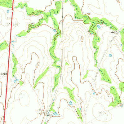 United States Geological Survey Thornton, TX (1966, 24000-Scale) digital map