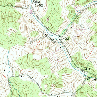 United States Geological Survey Thornton, WV (1958, 24000-Scale) digital map