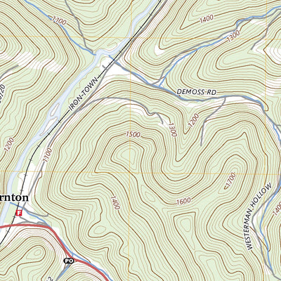 United States Geological Survey Thornton, WV (2023, 24000-Scale) digital map