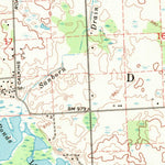 United States Geological Survey Thornville, MI (1968, 24000-Scale) digital map