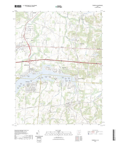 United States Geological Survey Thornville, OH (2023, 24000-Scale) digital map