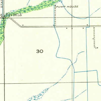 United States Geological Survey Thornwell, LA (1947, 31680-Scale) digital map