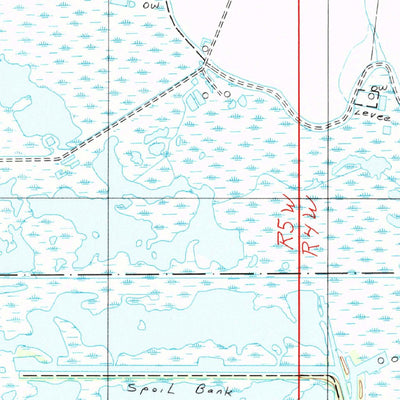 United States Geological Survey Thornwell, LA (1985, 24000-Scale) digital map