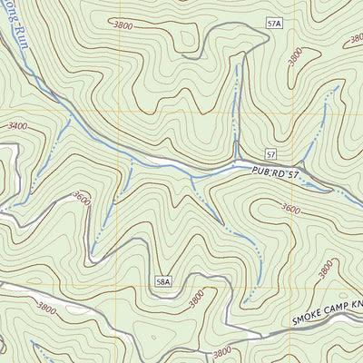 United States Geological Survey Thornwood, WV (2023, 24000-Scale) digital map