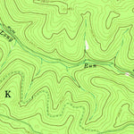 United States Geological Survey Thornwood, WV-VA (1969, 24000-Scale) digital map