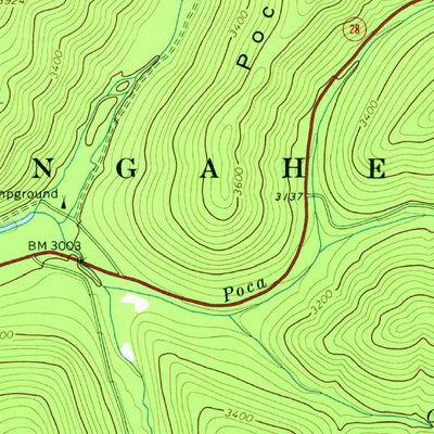United States Geological Survey Thornwood, WV-VA (1969, 24000-Scale) digital map