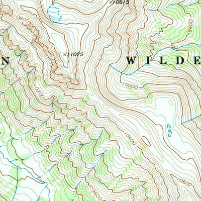 United States Geological Survey Thorofare Plateau, WY (1970, 24000-Scale) digital map