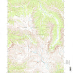 United States Geological Survey Thorofare Plateau, WY (1996, 24000-Scale) digital map