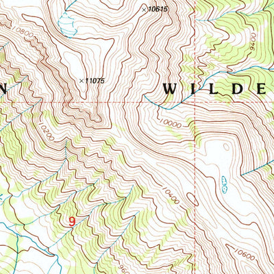 United States Geological Survey Thorofare Plateau, WY (1996, 24000-Scale) digital map