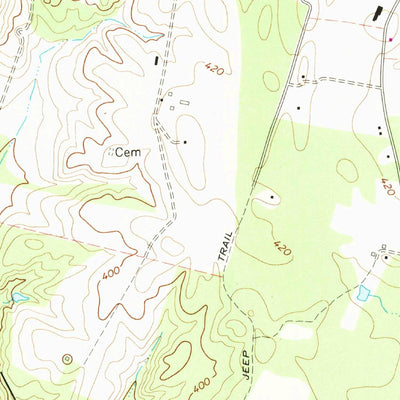 United States Geological Survey Thoroughfare Gap, VA (1966, 24000-Scale) digital map