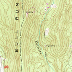 United States Geological Survey Thoroughfare Gap, VA (1966, 24000-Scale) digital map