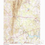 United States Geological Survey Thoroughfare Gap, VA (1994, 24000-Scale) digital map