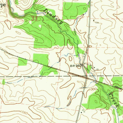 United States Geological Survey Thorpe, IA (1965, 24000-Scale) digital map