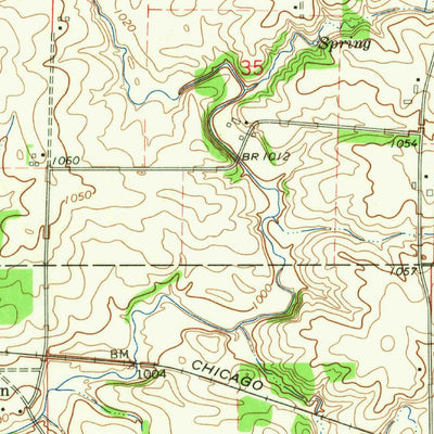 United States Geological Survey Thorpe, IA (1965, 24000-Scale) digital map