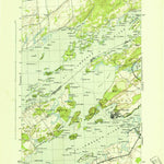 United States Geological Survey Thousand Island Park, NY (1943, 31680-Scale) digital map