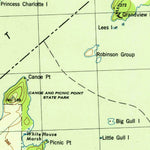 United States Geological Survey Thousand Island Park, NY (1943, 31680-Scale) digital map