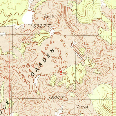 United States Geological Survey Thousand Lakes Valley, CA (1985, 24000-Scale) digital map