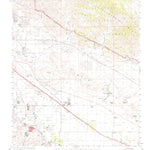 United States Geological Survey Thousand Palms, CA (1958, 62500-Scale) digital map